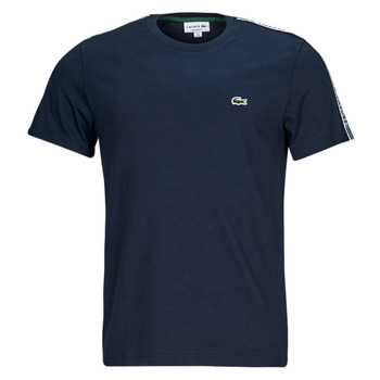 Clothing Men short-sleeved t-shirts Lacoste TH5071-166 Marine