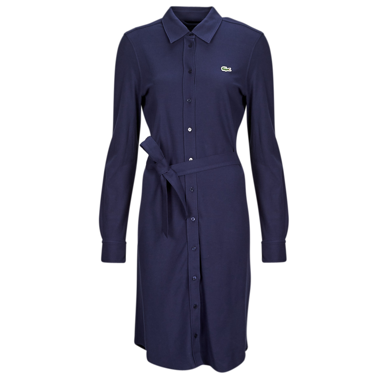 Clothing Women Short Dresses Lacoste EF1270-166 Marine
