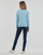 Clothing Women sweaters Petit Bateau LUCIOLE Blue