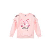Clothing Girl sweaters TEAM HEROES  SWEAT MINNIE MOUSE Pink