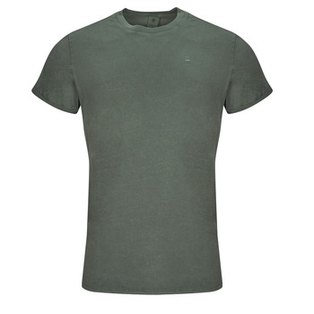Clothing Men short-sleeved t-shirts G-Star Raw LASH R T S\S Grey