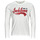 Clothing Men Long sleeved shirts Jack & Jones JJELOGO TEE LS O-NECK 2 COL AW23 SN White