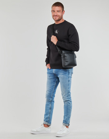 Calvin Klein Jeans MONOLOGO CREW NECK Black