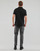 Clothing Men short-sleeved polo shirts Calvin Klein Jeans BADGE POLO Black