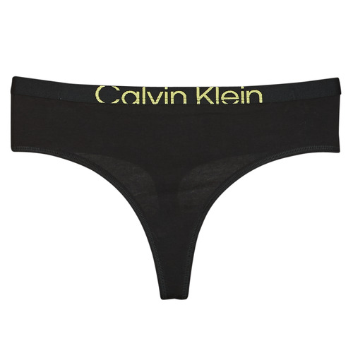 Calvin Klein Jeans MODERN THONG Black - Fast delivery  Spartoo Europe ! -  Underwear Tanga briefs Women 20,00 €