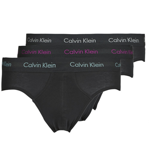 Underwear Men Underpants / Brief Calvin Klein Jeans HIP BRIEF X3 Black
