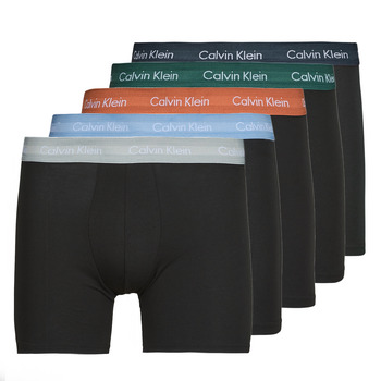 Underwear Men Boxer shorts Calvin Klein Jeans BOXER BRIEF X5 Black