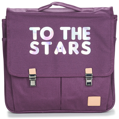Bags Girl School bags Jojo Factory CARTABLE UNI TO THE STARS Bordeaux