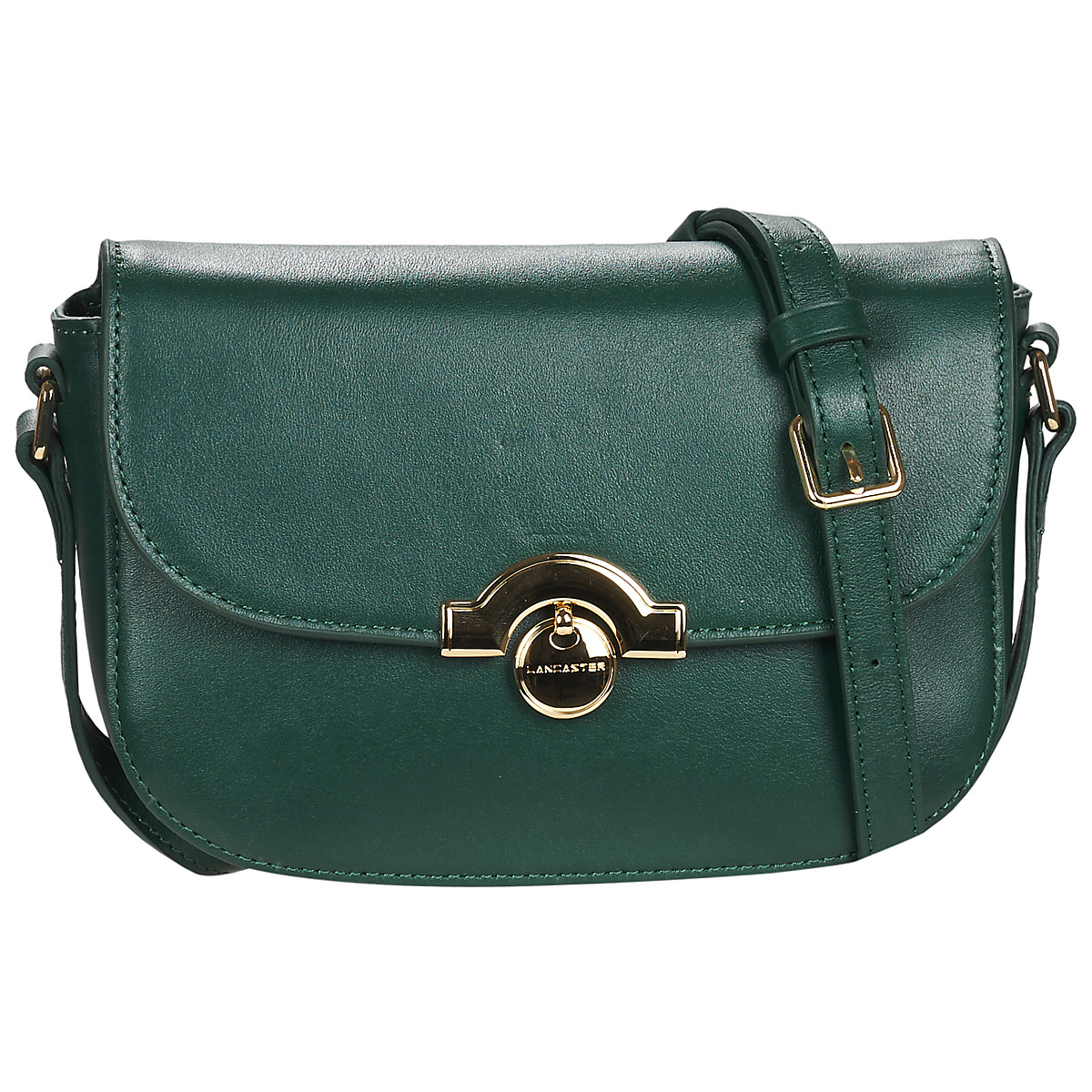 Bags Women Shoulder bags LANCASTER PARIS MEDAILLE Green / Dark