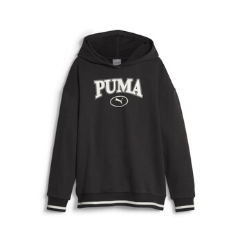 Clothing Girl sweaters Puma PUMA SQUAD HOODIE FL G Black