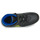Shoes Boy High top trainers Kappa OSCAR MID KID EV Black / Blue / Yellow