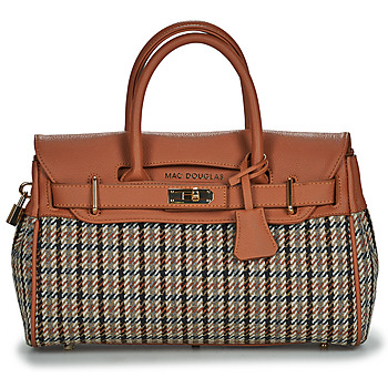 Bags Women Handbags Mac Douglas FANTASIA PYLA W Cognac / Tweed / Chatain