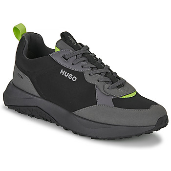 Shoes Men Low top trainers HUGO Kane_Runn_mfny_N Black / Grey