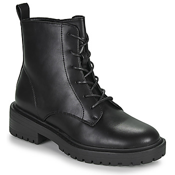 Shoes Women Mid boots Only ONLBOLD-17 PU LACE UP BOOT Black