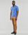Clothing Men short-sleeved polo shirts Polo Ralph Lauren POLO AJUSTE DROIT EN COTON BASIC MESH Blue