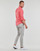 Clothing Men long-sleeved shirts Polo Ralph Lauren CHEMISE AJUSTEE SLIM FIT EN OXFORD LEGER Red