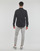 Clothing Men long-sleeved shirts Polo Ralph Lauren CHEMISE AJUSTEE COL BOUTONNE EN POLO FEATHERWEIGHT Grey / Anthracite