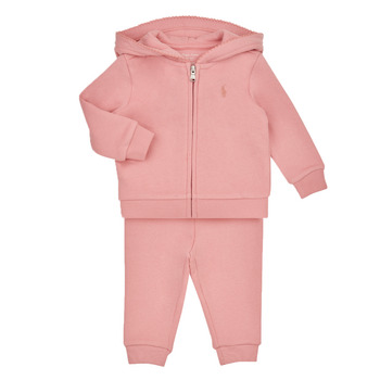 Clothing Girl Sets & Outfits Polo Ralph Lauren LSFZHOOD-SETS-PANT SET Pink