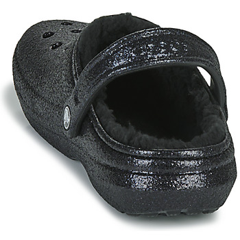 Crocs Classic Glitter Lined Clog Black