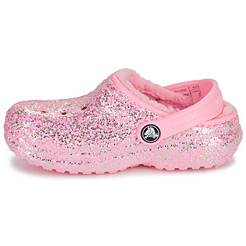 Crocs Classic Lined Glitter Clog K Pink