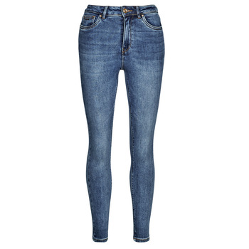 Clothing Women slim jeans Only ONLMILA HW SK ANK  DNM BJ13994 Blue