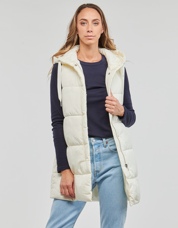 Only ONLNEWTAHOE HOOD 39,20 delivery coats € | Women WAISTCOAT Spartoo Europe - ! Duffel - White Clothing Fast