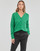 Clothing Women Jackets / Cardigans Only ONLSIPA LS REVERSIBLE CARDIGAN CS KNT Green