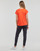 Clothing Women short-sleeved t-shirts Only ONLKELLY S/S V-NECK TOP BOX CS JRS Orange