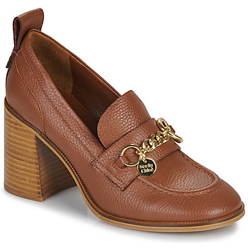 Shoes Women Loafers See by Chloé ARYEL Cognac