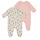 Clothing Girl Sleepsuits Petit Bateau LAUREEN Multicolour
