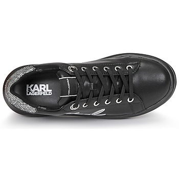 Karl Lagerfeld KAPRI Signia Lace Lthr Black / Silver