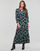 Clothing Women Long Dresses Ikks BX30675 Green / Black