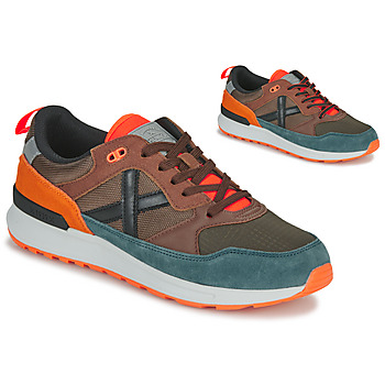 Shoes Men Low top trainers Munich ALPHA Brown / Orange / Blue