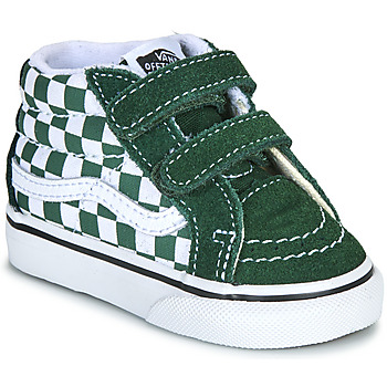 Shoes Children High top trainers Vans TD SK8-Mid Reissue V Green / White