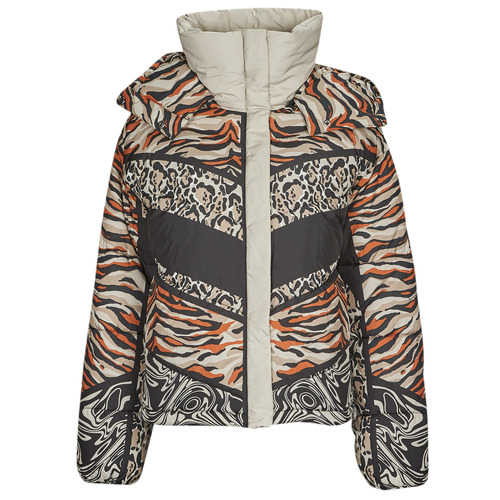 Clothing Women Duffel coats Desigual KATTY Leopard