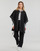 Clothing Women Jackets / Cardigans Desigual CRUCES MILAN Black