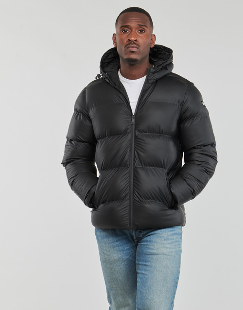 Schott ILLINOIS Black - Fast delivery | Spartoo Europe ! - Clothing Duffel  coats Men 248,00 €