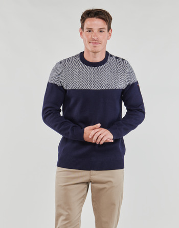 Clothing Men jumpers Armor Lux PULL MARIN FANTAISIE Marine