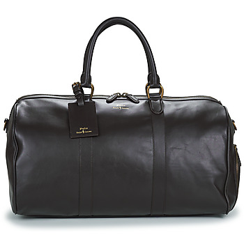 Bags Luggage Polo Ralph Lauren DUFFLE-DUFFLE-SMOOTH LEATHER Brown