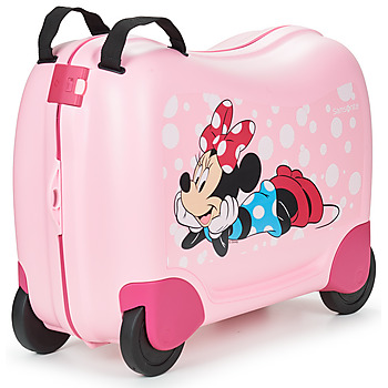 Bags Children Hard Suitcases Sammies DREAM2GO DISNEY MINNIE GLITTER Pink