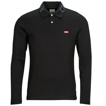 Guess OLIVER LS POLO Black