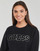 Clothing Women sweaters Guess CN EMBELLISHED LOGO Black