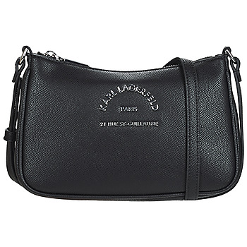 Bags Women Shoulder bags Karl Lagerfeld RSG METAL SM ZIP CB Black