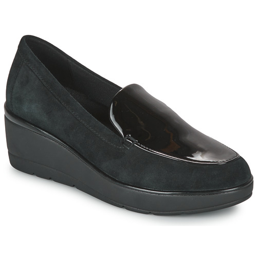 Shoes Women Loafers Geox D ILDE Black