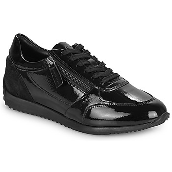 Shoes Women Low top trainers Geox D CALITHE Black