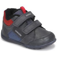 Shoes Children High top trainers Geox B ELTHAN BOY B Marine / Red