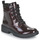 Shoes Girl Mid boots Geox J CASEY GIRL G Bordeaux