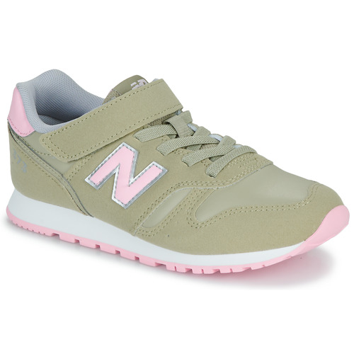 Shoes Girl Low top trainers New Balance 373 Beige / Pink