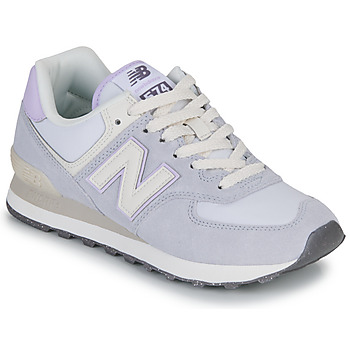 Shoes Women Low top trainers New Balance 574 Violet / Beige