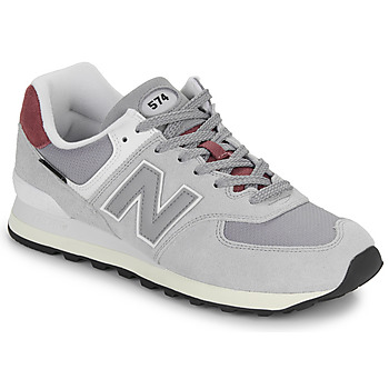 Shoes Men Low top trainers New Balance 574 Grey / Bordeaux